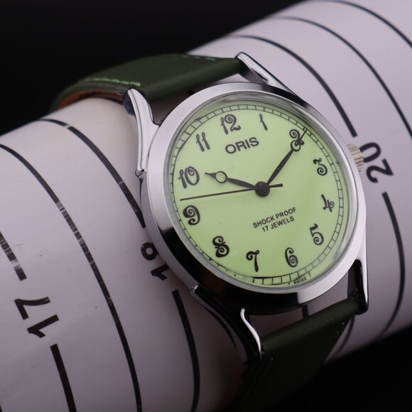 Oris Vintage Swiss 17 Jewels Hand-Wound Mechanical Men's Watch - FREE SHIPPING - Picture 10 of 12